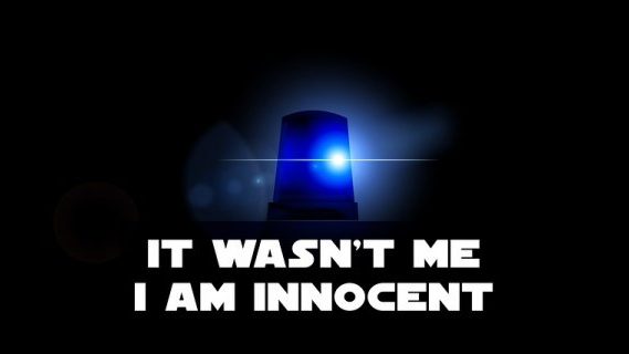 Blue police light