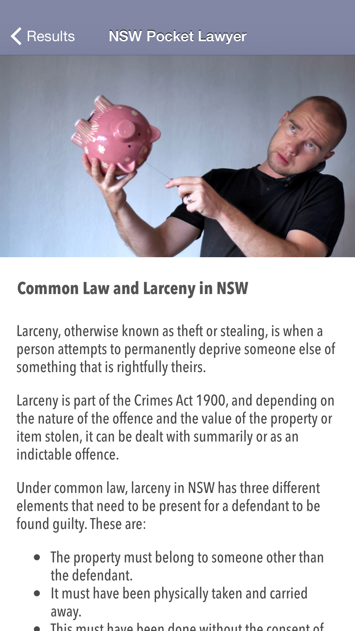 NSW Pocket Lawyer App Sydney Criminal Lawyers®