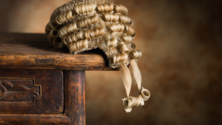 Wig courtroom