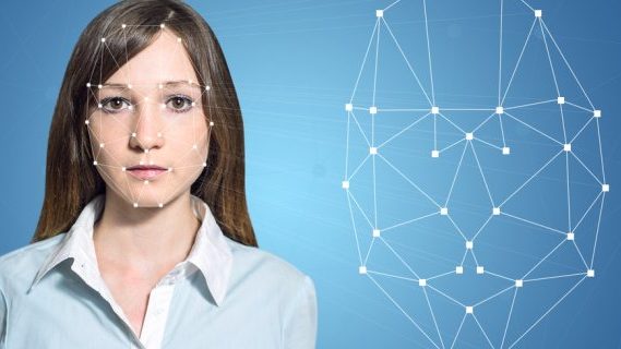 Facial recognition on a female