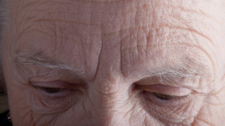 Elderly face