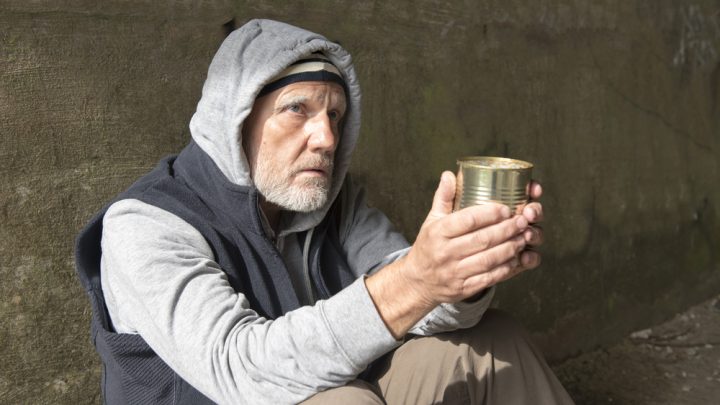 homeless starving, govs making charities STOP
                      feeding them as if they were WILD LIFE