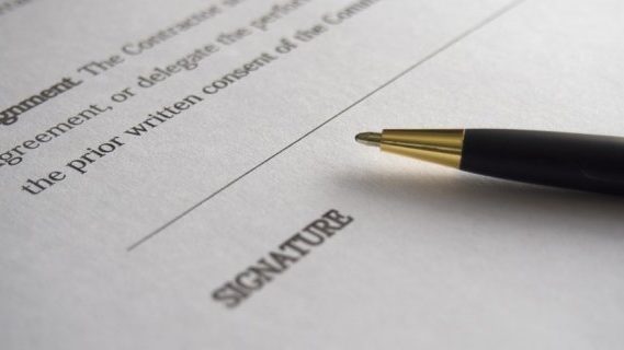 Agreement letter