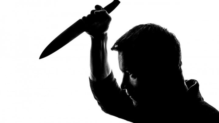 Male with knife