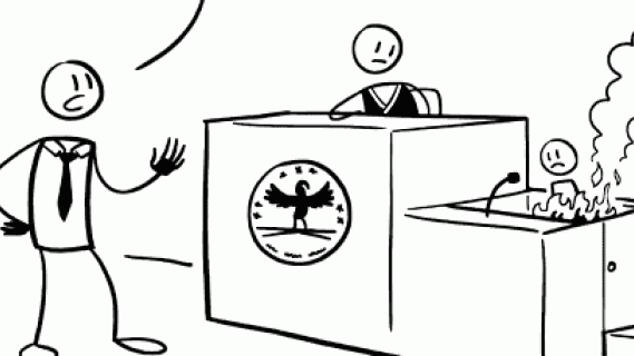 Liar, liar pants on fire in courtroom