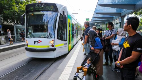 Tram in Victoria