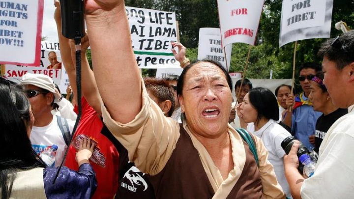 Tibet protest