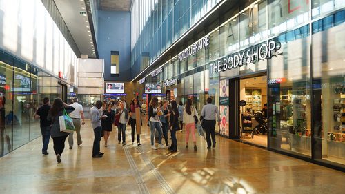 shopping centre