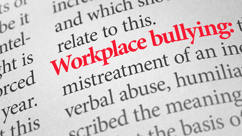 Workplace bullying
