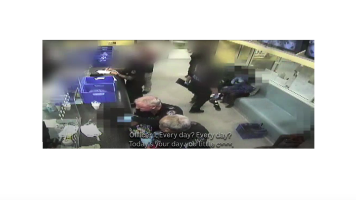 Officer assault boy